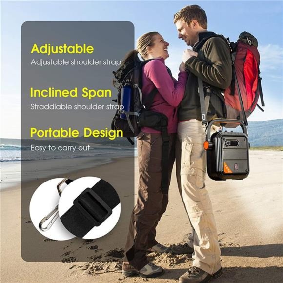 Karaoke Machine with 2UHF Wireless Microphone,5200mAh PortableMicrophone Speaker - Picture 2 of 6